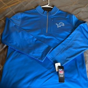Detroit Lions Quarter-Zip Pullover